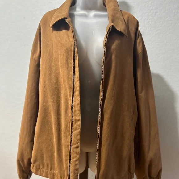 Gary Player ゴルフ　フェイクスエード　古着　ジャケット Gary Player ゴルフ フェイクスエード 古着 ジャケット Gary